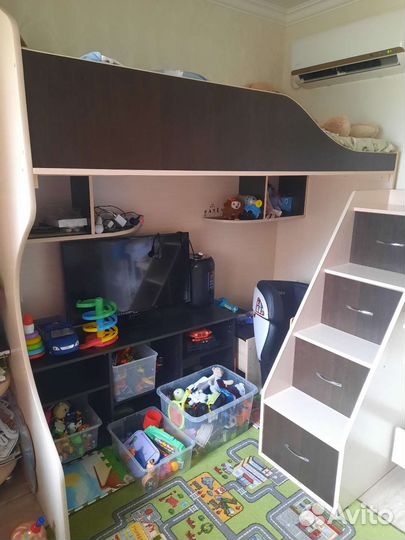 Детская кровать чердак