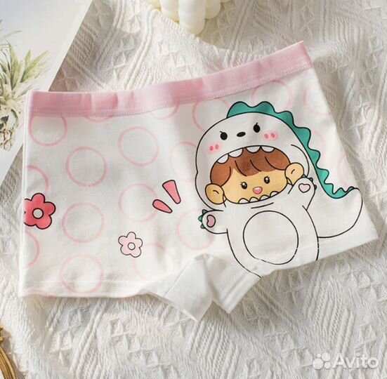 Детские трусы набор шорты для девочек хлопок