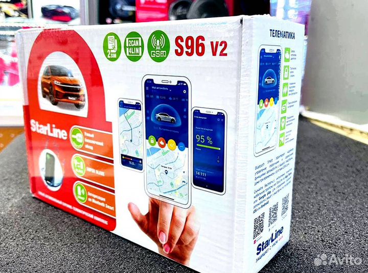 Сигнализация Starline S96 2canlin v2