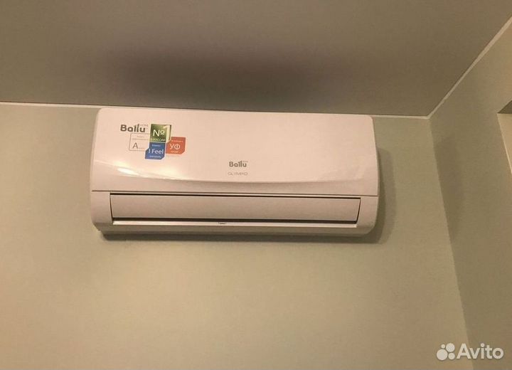 Сплит система с установкой