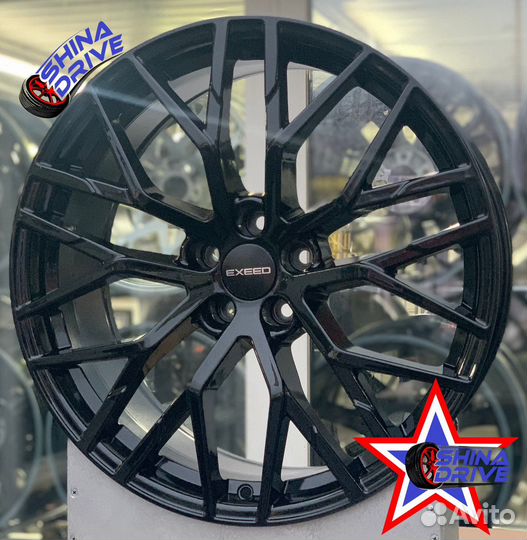 Диски RS Exeed VX R20 5x108 Black Gloss