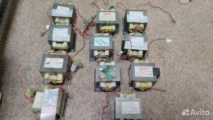 Запчасти для микроволновых печей свч