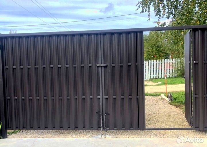 Забор из 3D сетки