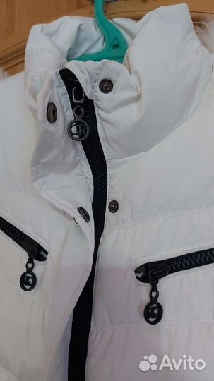 Пуховик для девочки 152 длинный