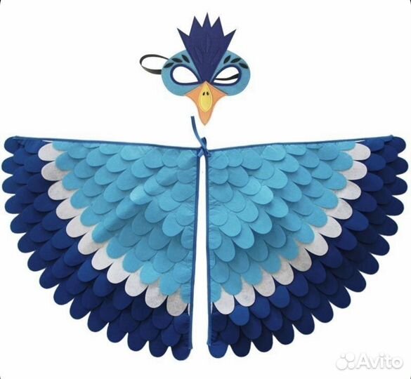 Крылья, костюм птицы детский