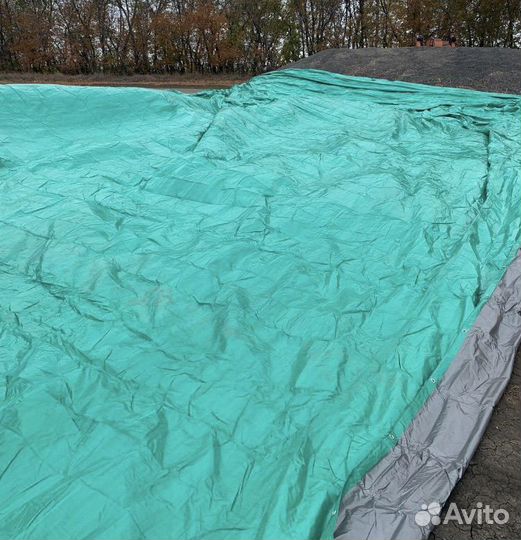 Укрывной материал тарпаулин тент полог для сена