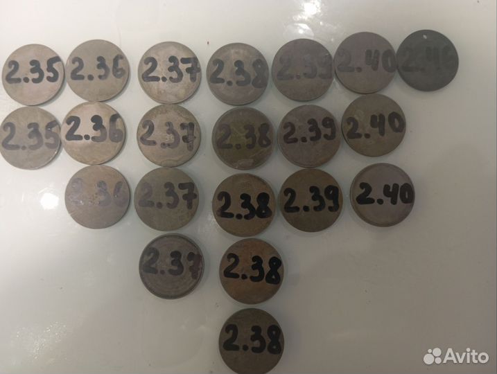 Регулировочные шайбы клапанов g4gc