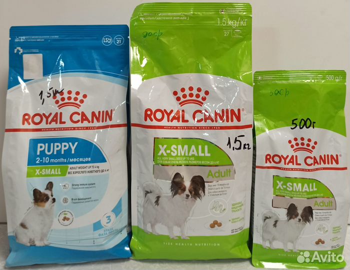 Корм для собак, щенков сухой Royal Canin X-Small