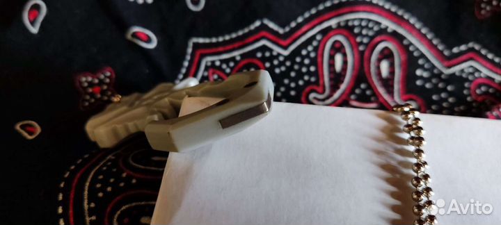 Тактический брелок кулон череп