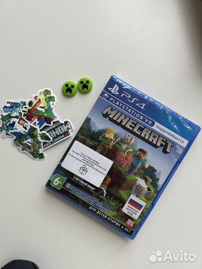 Minecraft ps4 диск