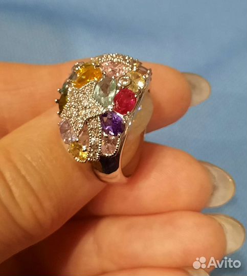 Серебряное кольцо 925 пробы