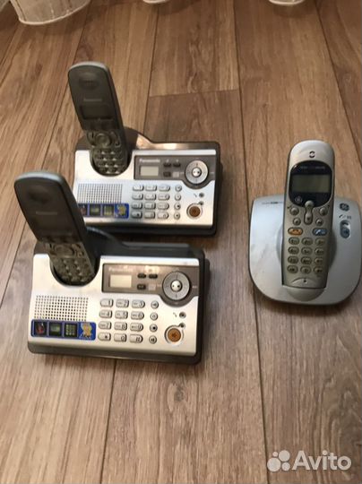 Беспроводной домашний телефон с трубкой