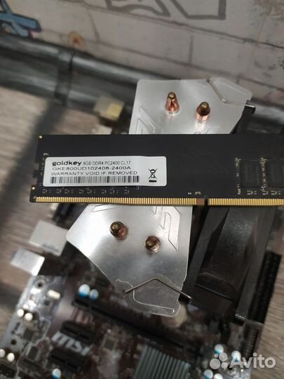 Материнская плата msi h110m pro vd i5 6600k