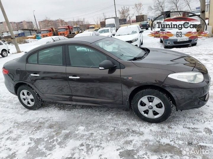 Накладки на пороги пластиковые на Renault Fluence