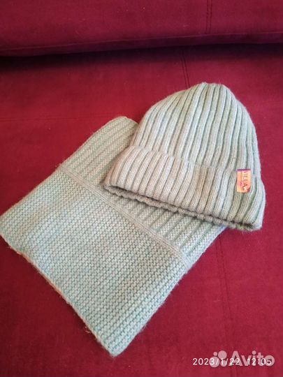 Зимняя шапка для девочки 52-56раз