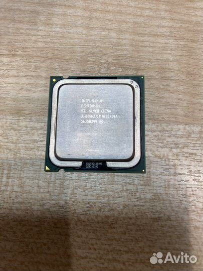 Процессор intel pentium 4