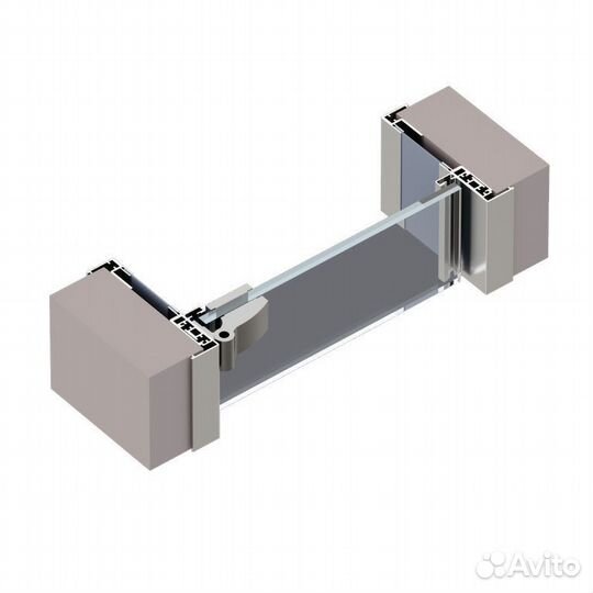 Телескопическая алюминиевая дверная коробка