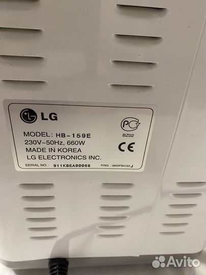 Хлебопечка lg