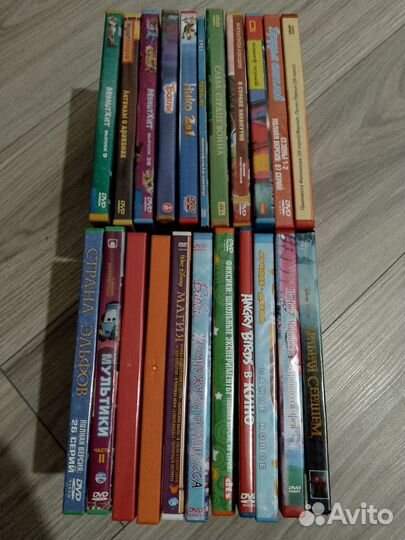 DVD диски мультфильмы детское кино