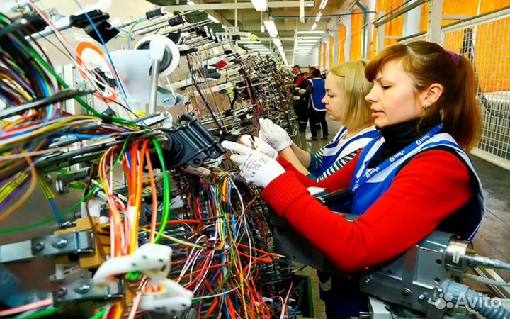 Оператор производственной линии на автозавод