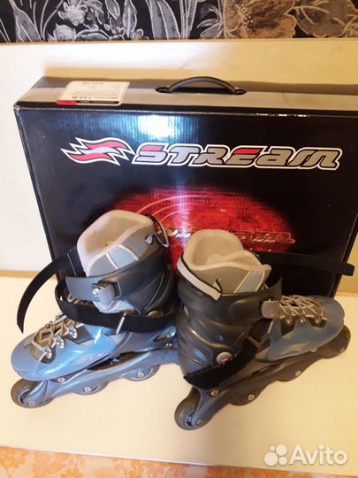 Роликовые раздвижные коньки.Размер 38-40