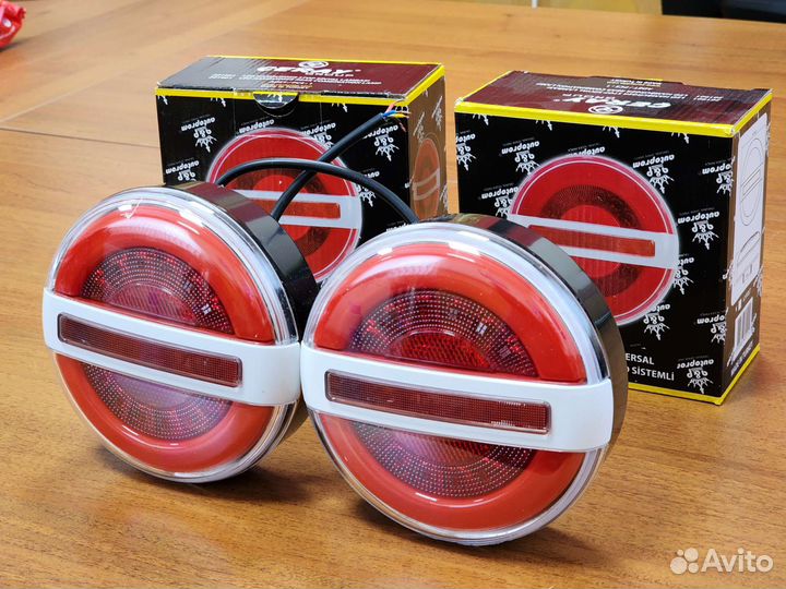 Фонарь 12в на полуприцеп 021 Бегущий поворот 4385