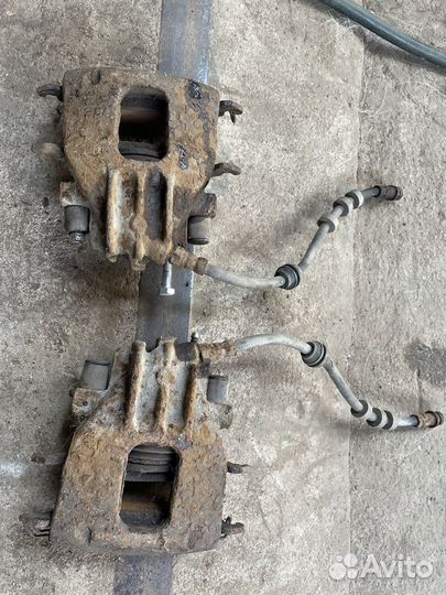 Передние суппорта,диски renault megane1,logan,clio