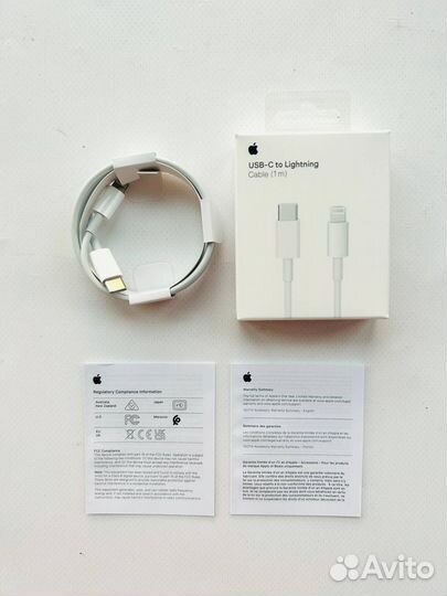 Кабель Apple lightning usb c, провод 1:1 оригинал