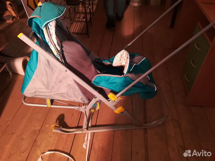 Детские санки коляска бу