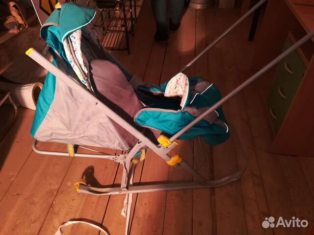 Детские санки коляска бу