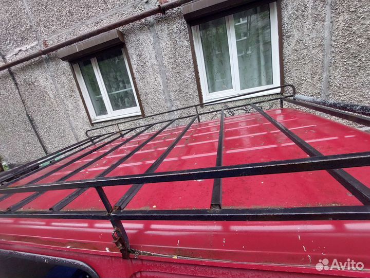 Багажник на микроавтобус с роликом