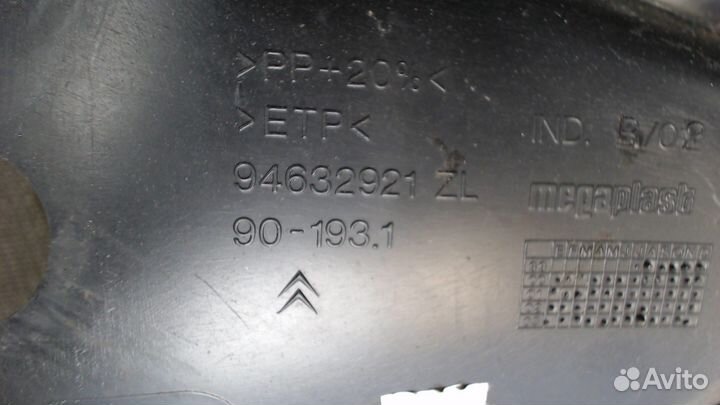 Жабо под дворники Citroen Xsara-Picasso, 2004