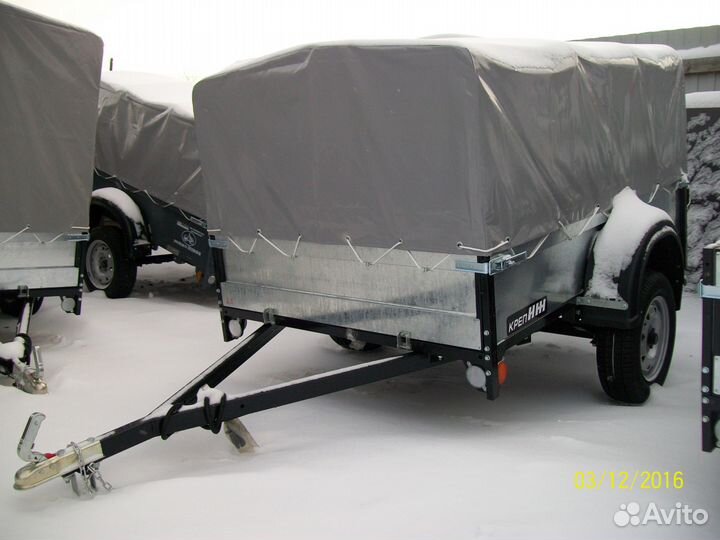 Новый лег. прицеп с высоким тентом