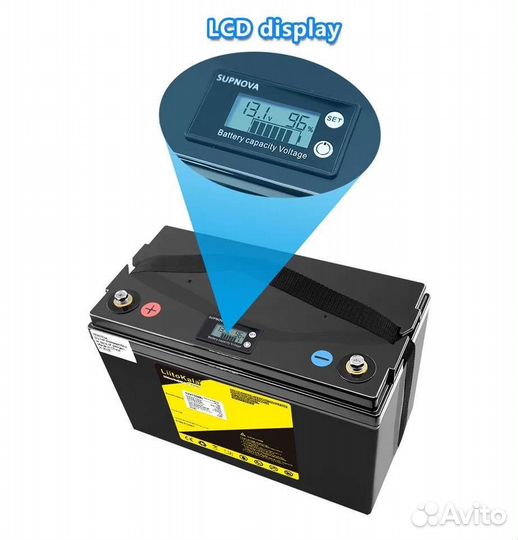 Аккумулятор LiFePo4 12v 100Ah литийжелезофосфат