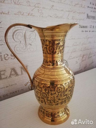Кувшин латунный