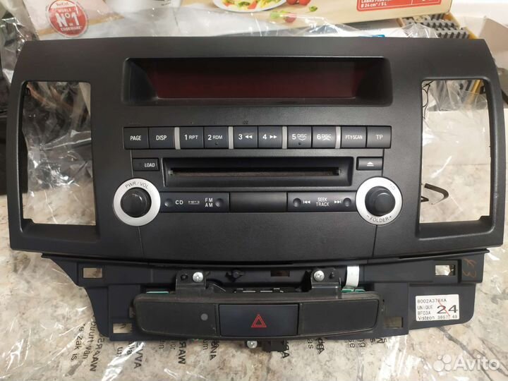 Штатная магнитола mitsubishi lancer 10
