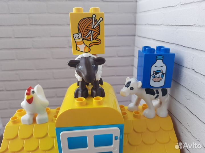 Конструктор lego duplo 10617 Моя первая ферма