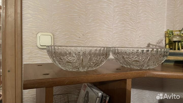 Салатник хрустальный