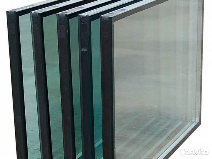 Ремонт окон, стеклопакет Стандарт RAL1976