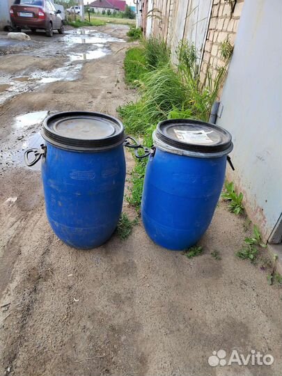 Пластиковые бочки 65 литров