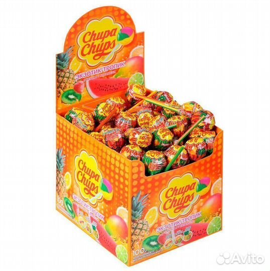 Опт - Chupa Chups Экзотик Тропик
