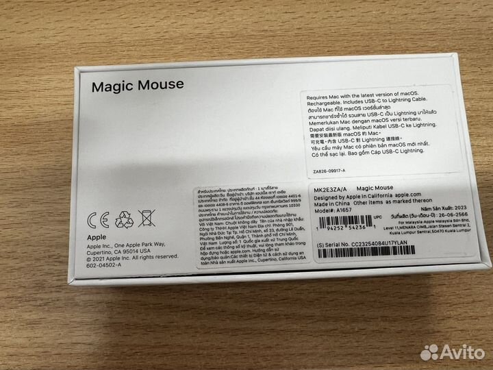 Мышь Apple magic mouse 2 новый