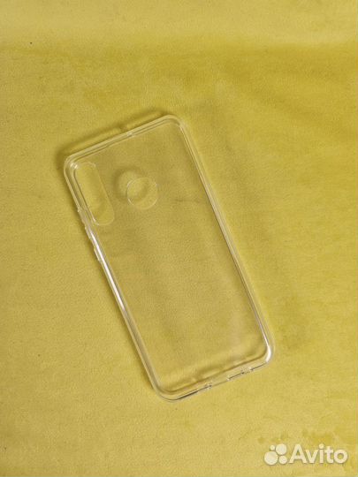 Чехол силиконовый-прозрачный (Huawei P30 Lite)