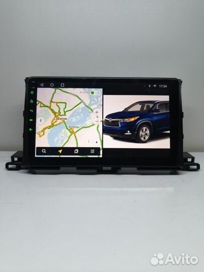 Магнитола Toyota Highlander 3 XU50 2013-2018 4/64G