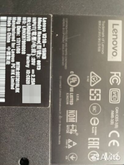 Ноутбук lenovo