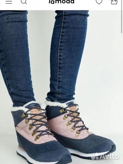 Кроссовки зимние reebok