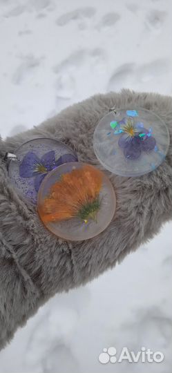 Брелок из эпоксидной смолы