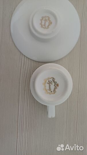 Чашка кофейная фарфор