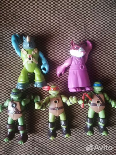 Фигурки черепашек ниндзя