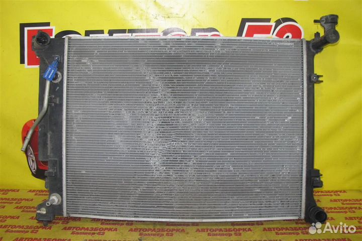 Kia Optima 4 2016 радиатор охлаждения под автом